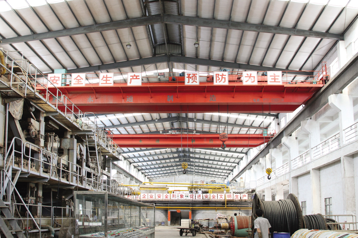 東莞泰昌紙廠數碼通用橋式（shì）起重機